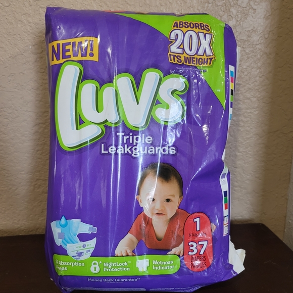 Luvs Other - LUVS Triple Leakguards Diapers Size 1